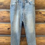 Old Navy High-Waisted Power Slim Straight Jeans Photo 1