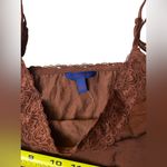 Aeropostale NWT Vintage  Chocolate Lace Trim Slip Dress Photo 7