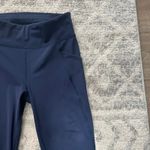 Lululemon Time To Sweat Crop *23 in True Navy Size 8 Photo 3