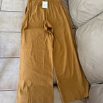 Cuyana Linen Blend Pull On Pant (Honey). Size L. MSRP $228 Photo 10