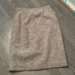 Talbots  Skirt Tweed Wool Blend - Black and White size 10, size 10 Photo 0