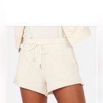 Mate the Label  Cream Athletic Shorts Photo 0