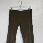 Handsewn Green 70's Vintage Fashion Bell Bottom Low Waist Flare Pants Sz S Size M Photo 3