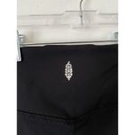 Free People  Movement Black Teal Athletic Pull On Fitted Pocket Shorts Size XS Photo 3