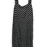 Maggie Barnes Plus Size 24W Dress Midi Black Polka Dot Sleeveless Shift 1414 Photo 0