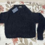 Universal Threads Universal Thread Black Textured Turtleneck Sweater Photo 0