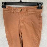Marine layer Women's Wide Leg Pants Size 4 camel Brown High-Rise Casual Photo 4