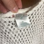 Kona Sol  Cotton Mesh Bathing Suit Coverup Flare Sleeve Dress Off Shoulder Beachy Photo 3