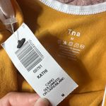 Aritzia TNA Kathi Gold/White Bodysuit Photo 1