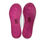 Blowfish Malibu Play Metallic Silver Slip On Sneakers Size 5 Distressed Style Photo 5