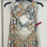 NWT SACHIN & BABI Anastasia Dress Sunshine/Teal Bouquet Midi Floral Dress 2 Green Photo 7