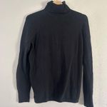 Gap Black Turtle Neck Sweater Versatile Knit Design Neutral Casual Comfy Large Photo 0