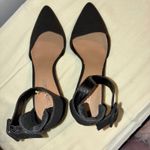 Kelly & Katie Womens 6.5M Vespa Faux Snakeskin Ankle Strap Heels Formal Party Photo 3