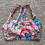 Lululemon 2018 Seawheeze Floral Coral Energy Bra Photo 0