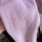 COS Pink Ribbed Knit Cardigan Medium Photo 4