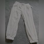 No Boundaries  Plush Joggers Sz L 12-14 White Pockets Drawstring NWT Cozy Comfy Photo 3