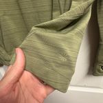 Athleta  Pacifica Illume UPF Fitted Long Sleeve Shirt In Shadow Olive Size Medium Photo 4