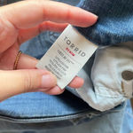 Torrid  Women's Size 22S Blue Denim 3-Button High Rise Stretch Ankle Jeggings‎ Photo 7