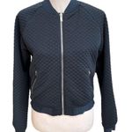 New Balance Heatloft Reversible Bomber Jacket Ocean Air Galaxy Navy Blue Medium Photo 6