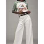 MOTHER The Undercover Sneak Wide Leg Jeans Photo 1