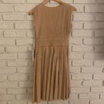 2 B. Rych NWT  tan pleated dress size 0 Photo 7
