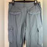 Aritzia TNA Supply Cargo Gray Cotton Pants Size 8 Photo 8