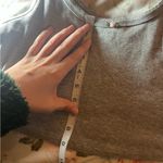 Lottie Moss Pacsun  Ribbed Gray Rosette Detail Crop Dainty Babydoll Tank Size M Photo 4