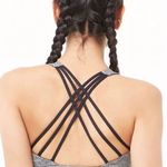 Forever 21 Strappy Cross Back Sports Bra Photo 2