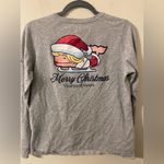 Vineyard Vines Women's  Ice Skating Merry Christmas Whale Logo Pocket Tee Small Photo 2