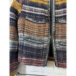Women's 525 America Tweed Jacket Multi/Navy Size S Photo 3