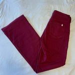 Sneak Peak Burgundy Flare Jeans Photo 1