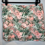 Lady Hagen Lady Hagan Tropical Skort Skirt Green Peach Stretch Pocket Golf Tennis Womens 16 Photo 0