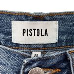 Pistola Straight Leg Blue Denim Distressed Jeans size 25 Women Photo 3