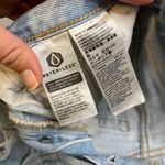 Levi's 501 Button Fly Denim Jean Shorts Cutoffs High Waisted Rise Festival 26 Photo 6