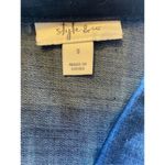 Style & Co  Dark Wash Denim Belted Dress Size Small-NWT Photo 13