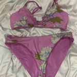 Maaji  Pink Fiore Splendour Reversible Bikini Size M Photo 0
