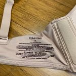 Calvin Klein  Wireless Bra Women Size Medium Beige Everyday Comfort Lightly Lined Photo 3