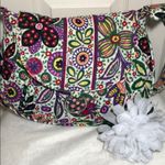 Vera Bradley  white floral shoulder bag Photo 1