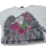 Metal Mulisha Top Size Small SM Cut Off Crop Top Baby Tee Graphic Print T-Shirt Women's Photo 4