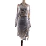 Young Fabulous and Broke Raine Tie Dye Wrap Dress Photo 8