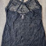 Victoria's Secret Black sheer lace lingerie nightie teddy dress negligee size XL Photo 0