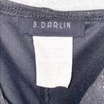 B Darlin Black Gray Sparkly Tank Top Mini Dress Photo 4