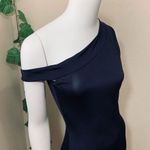 Nasty Gal New One Shoulder Black Dress Photo 6