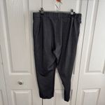 J.Crew pintuck gray ankle pleated sweatpant size large Photo 2