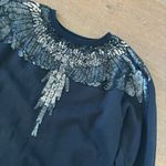 marcelo burlon county of milan odakota sequin crewneck sweatshirt pullover Size M Photo 2