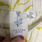 Calypso St. Barth 100% linen casual pants beach loungewear women’s size medium Photo 4