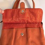 Fossil  Orange Leather Crossbody Bag Photo 6