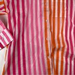 Beach Riot  women's small medium Alexa casual Pink and Orange Button Down Shirt Photo 5