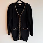 Lovers + Friends  Norina Cardigan Sweater Dress Black Size Small Photo 3