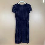 Old Navy Plaid Short Sleeve Midi Dress Small Photo 2